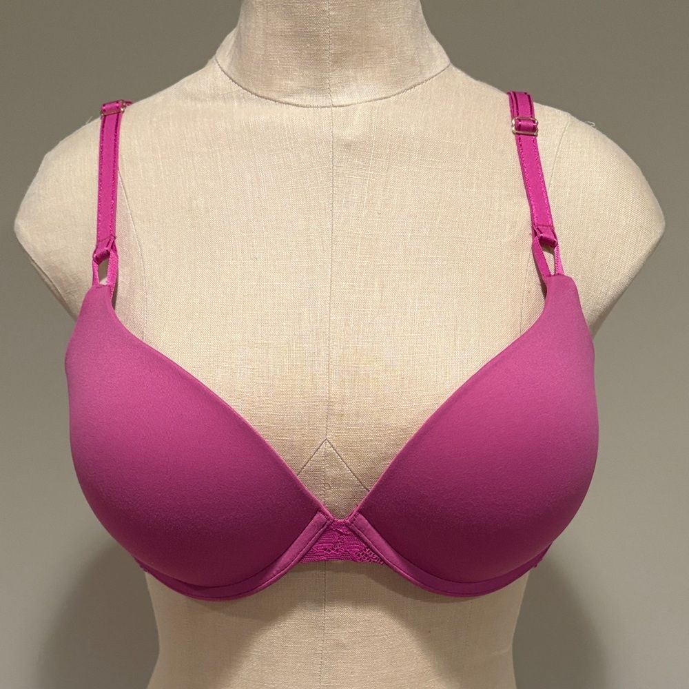 SOMA Embraceable Enchanting Lace Push Up Bra 34C